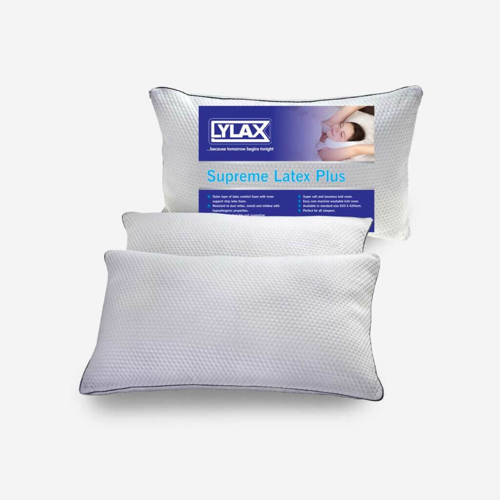 Lylax Supreme Latex Foam Pillows